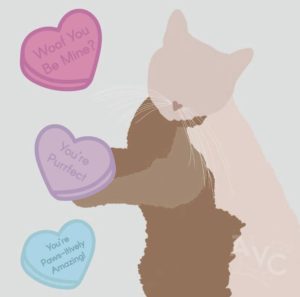 Puppy Love, Valentine's Day, Arlington Veterinary Center